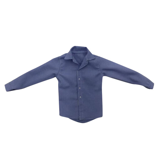 1/6 Men T-Shirt Male Clothes Solid Long Sleeve Shirt Undergarments Clothes Model for 12'' HT Kumik Figure Body Doll Toys
